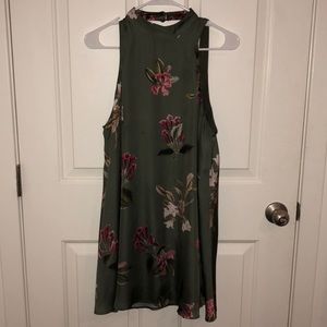 Halter, backless, shift dress size Medium
